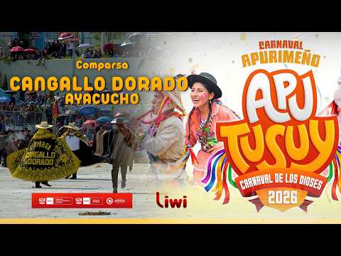 APU TUSUY 2026 //  COMPARSA CANGALLO DORADO AYACUCHO// APU TUSUY 2026 | LIWI PROD.ᴴᴰ