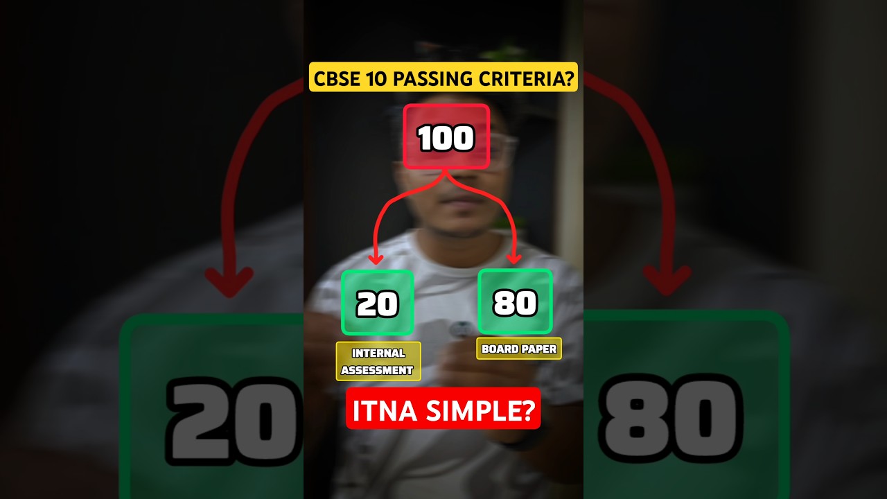CBSE Class 10 Passing Criteria? #cbseclass10 #cbse #cbseboard #abhisheksir