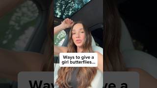 Ways to give a girl butterflies… #datingcoach #datingcoachformen #datingadvice