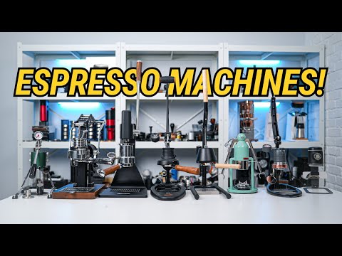 BEST Manual Espresso Machines Review!