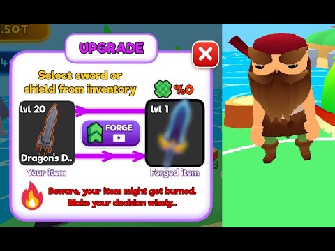 Giving Impossible Items to the dwarf! | Swordmasters.io