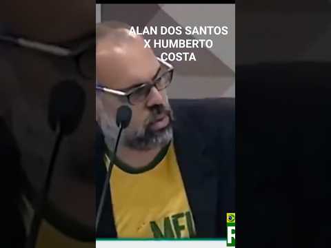 O dia em quê o Jornalista Alan dos Santos CALOU Senador Humberto Costa #noticias