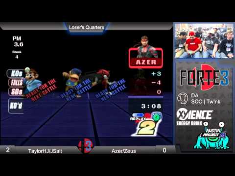 Forte 3-TaylorHJ/JSalt (Blue) vs Azer/Zeus (Red) LQFs
