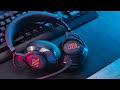 Cool Wireless Over Ear Performance Gaming Headset, Track Enemies in FPS Games/Amplify Every Victory
