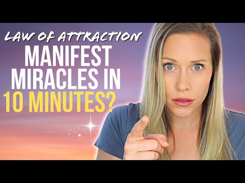 DO THIS TO MANIFEST MIRACLES | This Works FAST!