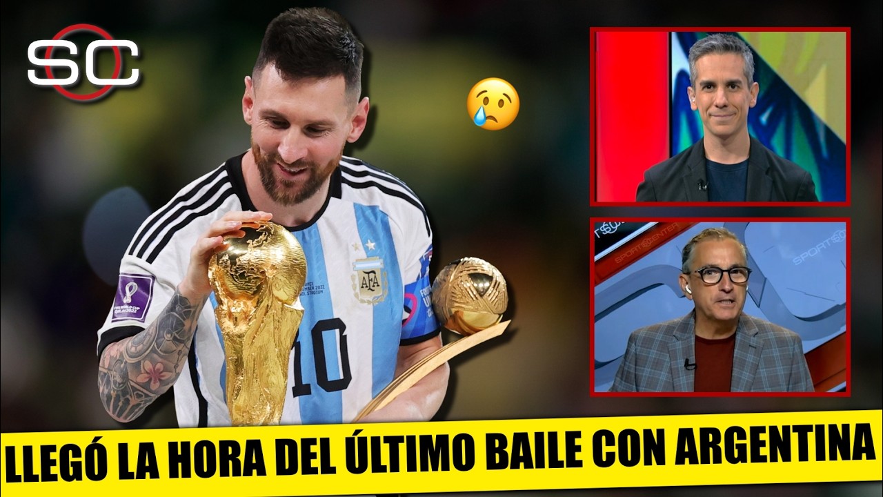 MESSI LE DICE ADIÓS a la SELECCIÓN ARGENTINA y este es el LEGADO HISTÓRICO QUE DEJA | SportsCenter