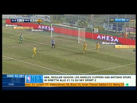 Albinoleffe 1-1 Pescara 18-2-2012