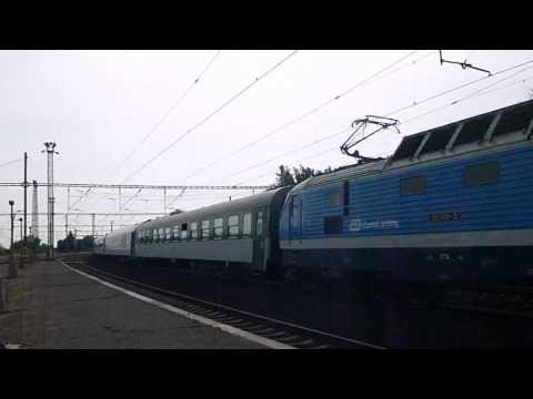 ČD 151.016 - Průjezd vlaku Ex 540 Hutník - Poříčany, 29.6.2013