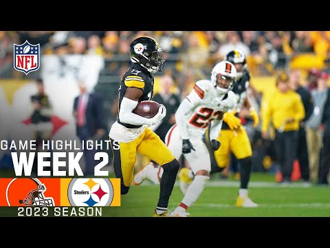 Cleveland Browns vs. Pittsburgh Steelers | 2023 Week 2 Game Highlights