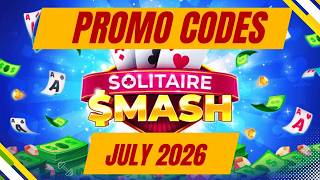 Solitaire Smash Promo Codes July 2026 | Free Coins & Rewards