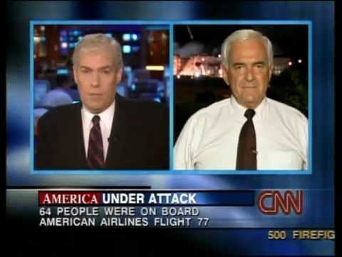 CNN 9/11 LIVE TV Coverage (9/12/01) 1:45 A.M - 2:00 A.M