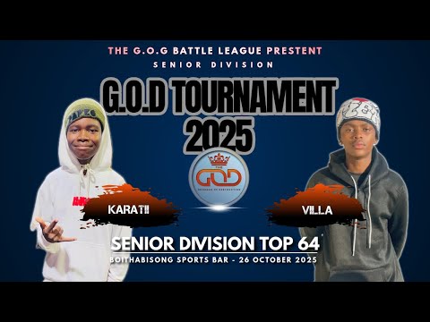 Karatii VS Villa (TOP 64) | The G.O.D Tournament 2025