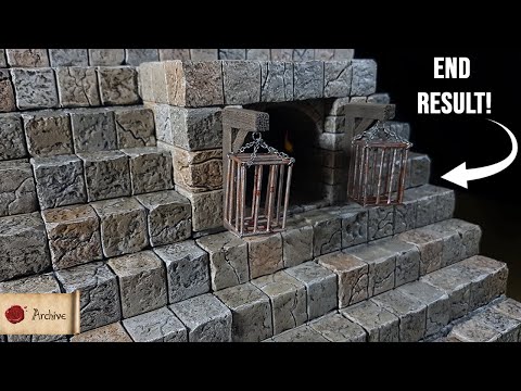 How to Paint Stone - Terrain and Buildings for D&D