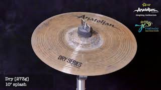 Video thumbnail for Anatolian cymbals - Dry 10" splash by Anatolian cymbals Hong Kong