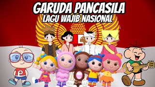 Download lagu GARUDA PANCASILA // Lagu wajib nasional // dengan animasi keren & lucu mp3