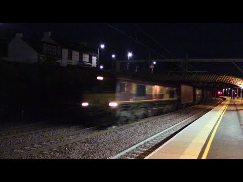 Last DB Cargo Operated 4M30 Intermodal With 66106 At Carstairs, 1/9/23