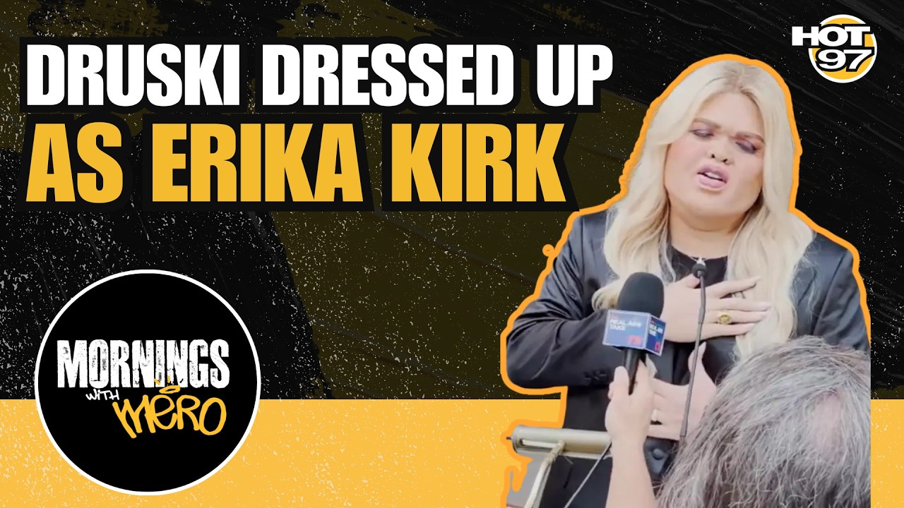 Druski's Erica Kirk Skit Has Everyone Losing It