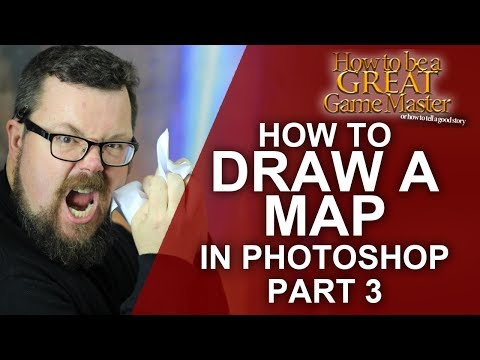 GREAT GM: How to draw a map for your rpg game part 3 - Great game master dungeon master tips