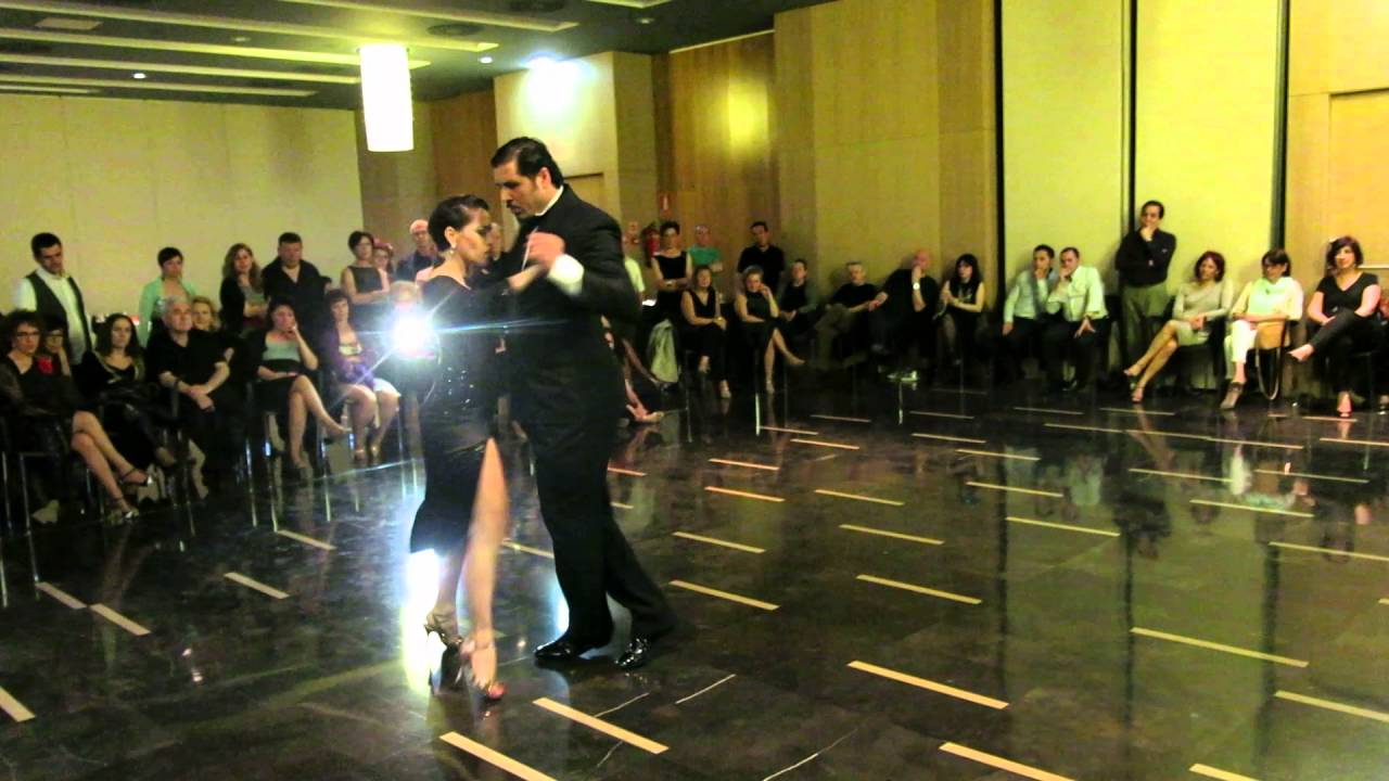 Veronica Palacios & Omar Quiroga, 2- tango Zaragoza, EL GARAGE - aBRIL 2016