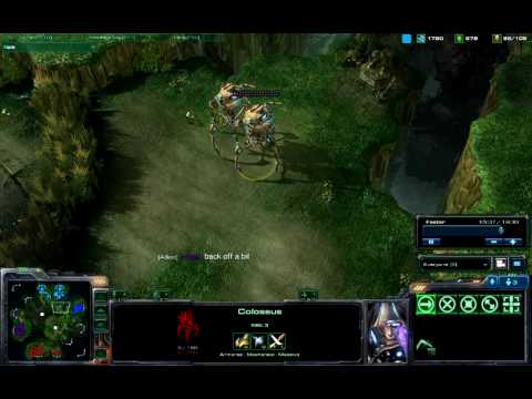 SC2 beta PP vs TP Lost Temple Part II