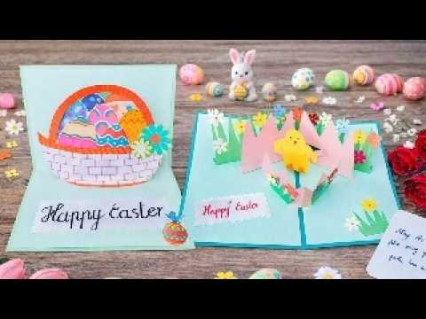 2 DIY Easter Pop Up Cards 🐣 Easy 3D Easter Card Ideas | DG Handmade
