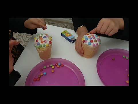 #funnykid #funnykids #funnyvideo Esila and Alvina Bonibonlu Dondurma Yapti Parodi ! ice cream thief!