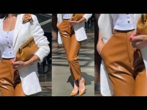 Nuevas tendencias de MODA 2024 MUJER/ ATUENDOS y COMBINACIONES con ropa de moda PARA SEÑORAS 2024