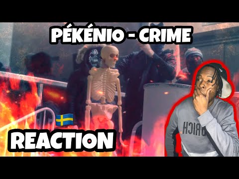 AMERICAN REACTS TO SWEDISH DRILL! Pékénio - CRIME (ENGLISH LYRICS)