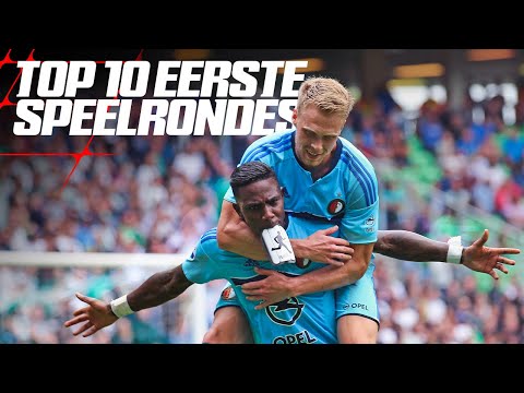 TOP 10 ⚡️ | Eerste speelrondes Eredivisie