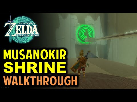 Musanokir Shrine Puzzle: Swing to Hit Walkthrough | Legend of Zelda: Tears of the Kingdom