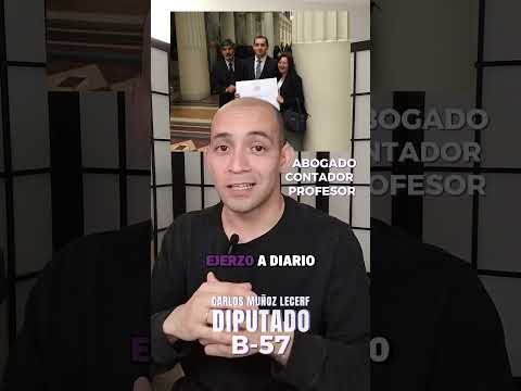 Carlos Muñoz Lecerf, candidato a diputado por el distrito 7 Región de Valparaíso Costa.