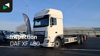 DAF XF 480 6X2 SSC Retarder 2xTanks Lift/Steering ACC Euro 6 Container LKW | Bild 4 - Autoline