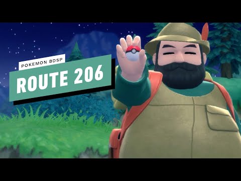 Pokemon Brilliant Diamond Shining Pearl Walkthrough Part 11 - Route 206