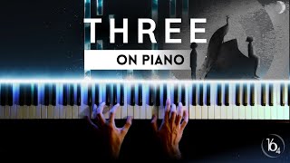 THREE - Sleeping At Last | Piano Cover (Tutorial)