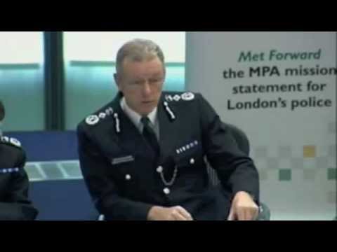 LONDON'S POLICE COMMISSIONER CLASHES WITH ASSEMBLY MEMBERS OVER 'STRAIGHT ANSWERS'