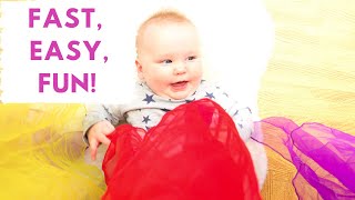 EASY DIY BABY TOYS: Fast, fun sensory activities for babies I Baby play for newborn to 12 months