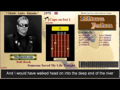 Someone Saved my Life Tonight - Elton John