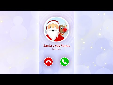 🎅📞 Llamada del Viejito Pascuero y sus Renos🦌🎄🎁✨ - llamada a Santa Claus y sus Renos