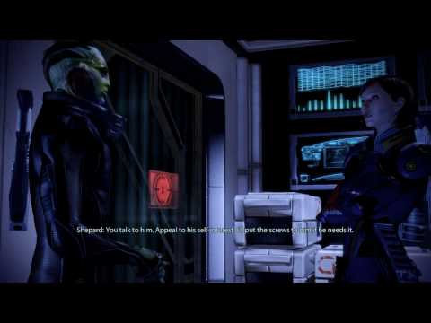 Mass Effect 2 - Help Thane (Loyalty Mission) - Interrogating Elias Kelham