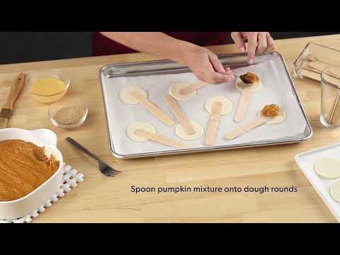 Jusrol - recipe - Puffy Pumpkin Pops - video