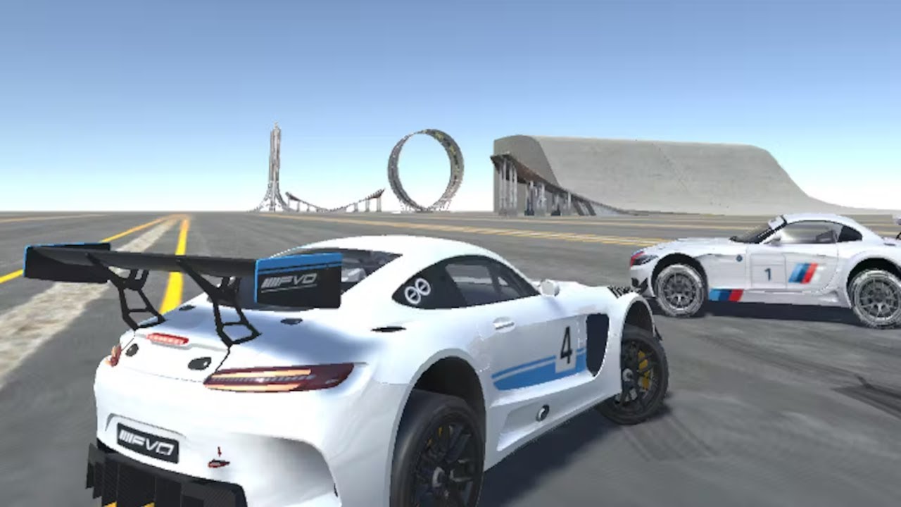 Crazy Stunt Cars Multiplayer Gameplay