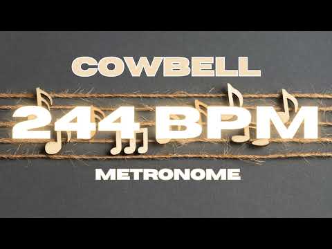 244 BPM - Cowbell Metronome