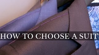 How to Choose a Suit