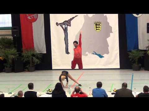 LM Ba-Wü Hessen 2015 / Michelle Uhl - Tobias Bludau / A-Klasse