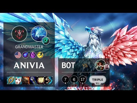 Anivia Bot vs Miss Fortune - NA Grandmaster Patch 10.9