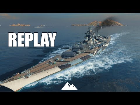 TIRPITZ, der Stolz der deutschen Flotte! - World of Warships | [Replay] [Deutsch] [60fps]