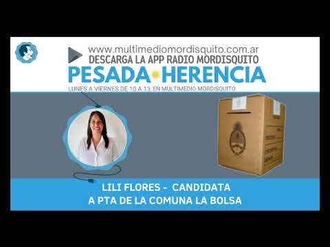 Entrevista a Liliana Flores, candidata a Presidenta Comunal de La Bolsa, provincia de Córdoba