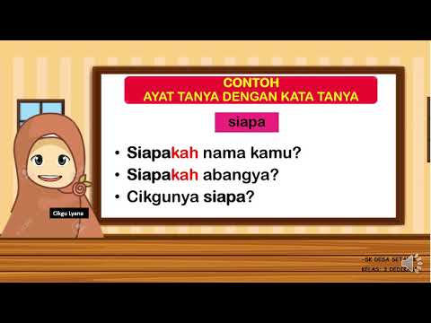 AYAT TANYA DENGAN KATA TANYA