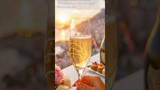 Poháre na šampanské 210ml Celebration 30538 Swarovski Crystals (6KS)