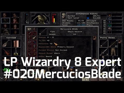 Let's Play Wizardry 8 Expert Playthrough #20 - Mercucio's Blade